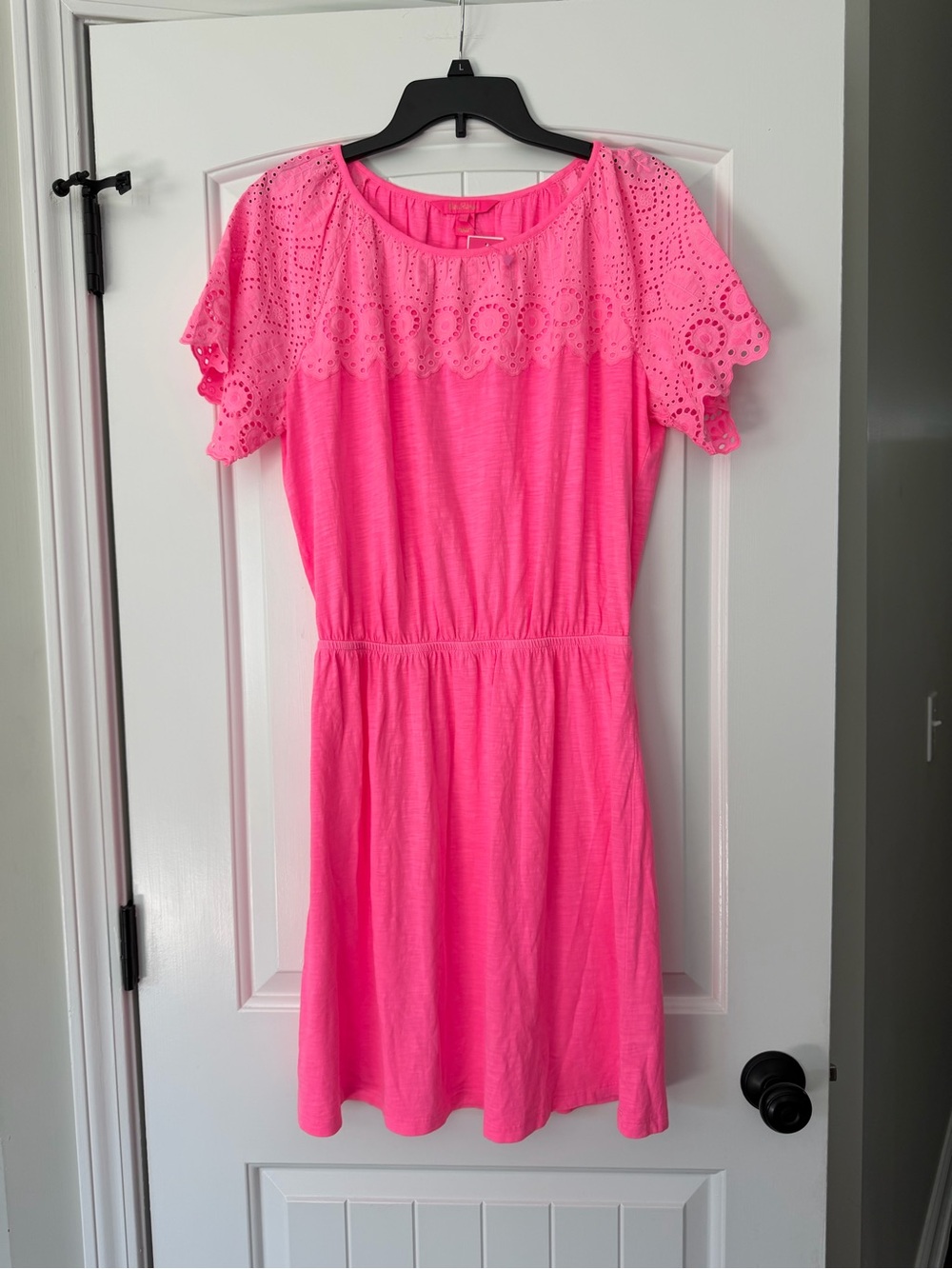 NWT Lilly Pulitzer Taylinn Dress Prosecco Pink size Large - $138 original retail